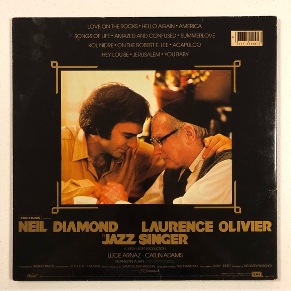 12” LP Vinyl Record  NEIL DIAMOND  The Jazz Singer - Picture 4 of 14
